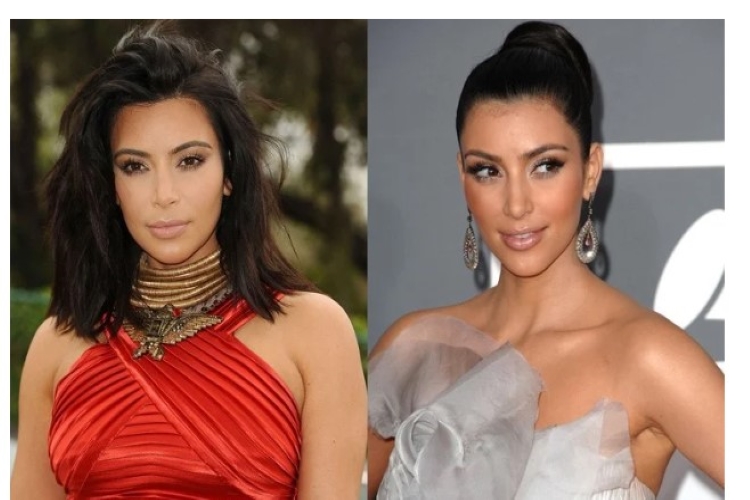 เจ้าพ่อบันเทิง Kim Kardashian Hairstyles Transformation